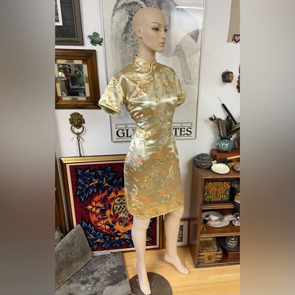 Dragons & Phoenix Mandarin Chinese Dress - Picture 5 of 15